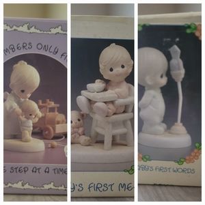 Precious Moments Baby's First figurine lot
